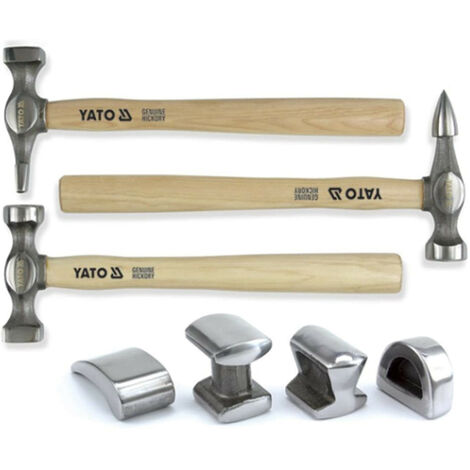 Yato - Marteaux de ferblantier 7 pièces - YT-4590