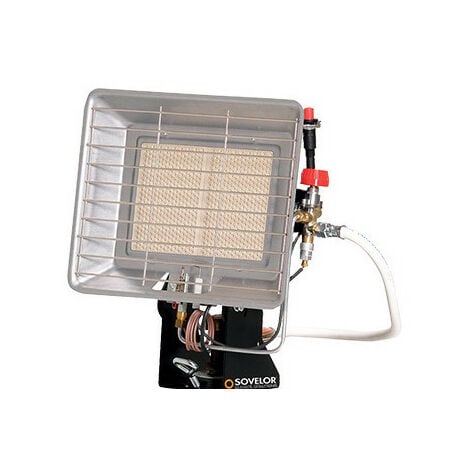 Sovelor - Chauffage radiant mobile Gaz Propane 4200W - SOLOR4200CAP