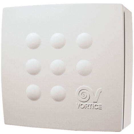 Vortice – Extracteur centrifuge 80 mm 19/27 W – Débit 60/85 m3/h – Moteur à 2 vitesses – Filtre lavable – Design anti-UV (1/7)