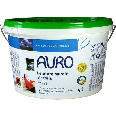 Auro - Peinture murale N°328 air frais 5L