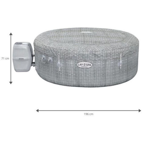 Spa gonflable BESTWAY 60019 Lay-Z-Spa® Honolulu Airjet™ - 6 personnes