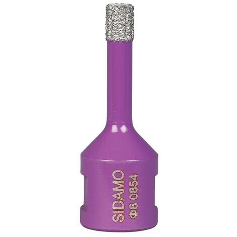 Coffret de 6 trépans diamant à sec 11101451 M14 D6-8-10-12-18-22mm