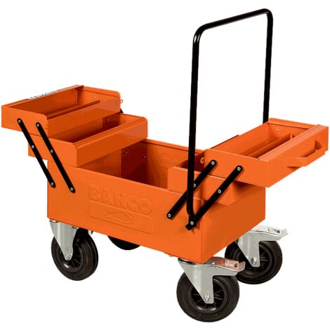 Bahco - Caisse à outils métallique 1203 x 400 x 637 mm sur roues - 1497MBW