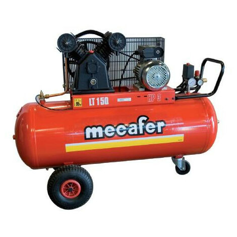 Compresseur D'air Portable Mecafer Blue Line 425792 – 1.5 HP, 8 Bar – Idéal Pour Bricolage (gonflage, Soufflage)