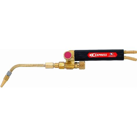 Guilbert Express – Chalumeau soudeur oxyacétylénique bi-gaz pour canalisations cuivre Ø 8 à Ø 42 mm – Température jusqu'à 3100 °C – 290