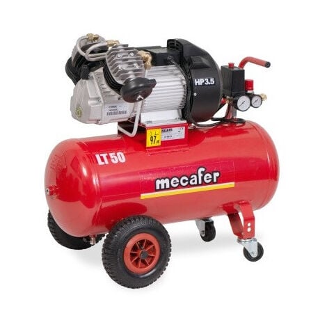 Mécafer - Compresseur lubrifié 3,5CV 50 litres - TWENTY