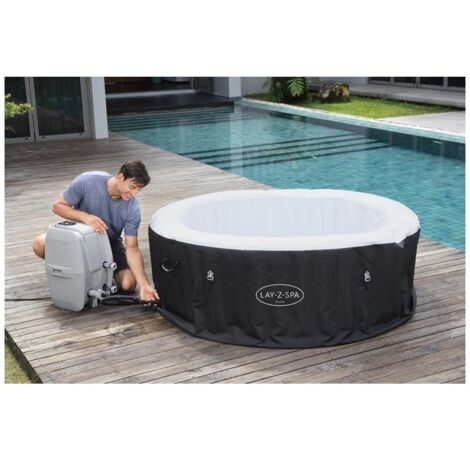 Spa gonflable 60001 Lay-Z-Spa® Miami Airjet™ rond 4 personnes Bestway