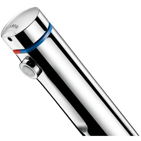 Delabie – Mitigeur de lavabo temporisé Tempomix 3 – Corps laiton chromé – Débit 3 l/min ajustable – Butée de température réglable