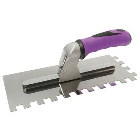 Coffret de 6 platoirs à colle en U inox 280x115mm Sidamo