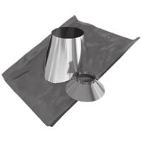Solin TEN 205153 inox 5° à 30° avec collet D153mm