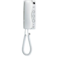 Aiphone – Poste audio combiné GT1D avec boucle magnétique – 2 fils – Fixation murale – Compatible gamme GT – Pour personnes malentendantes