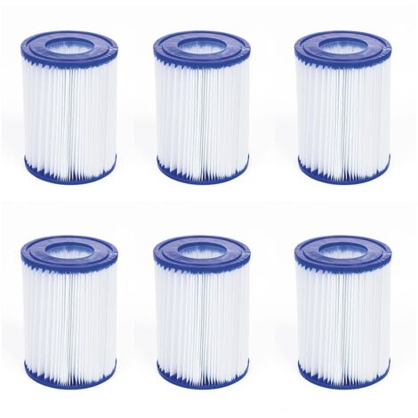 Bestway 58094-S03 Cartuccia filtrante tipo II, 6 pezzi