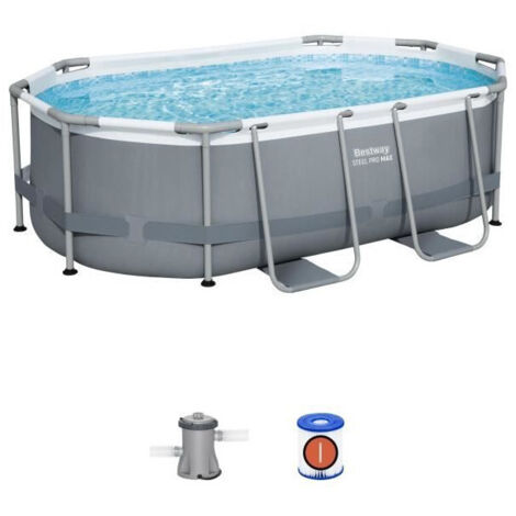 Bestway 5614A-7 Set piscina fuori terra Steel pro Max da 305x200x84 cm