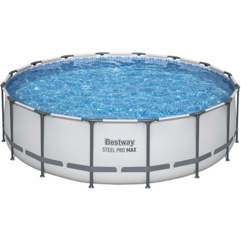 Bestway 5616F-7 Piscina base fuori terra Steel Pro Max da 488x122 cm (1/5)