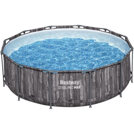 Bestway 5616A-7 Piscina base fuori terra Steel Pro Max da 366x100 cm