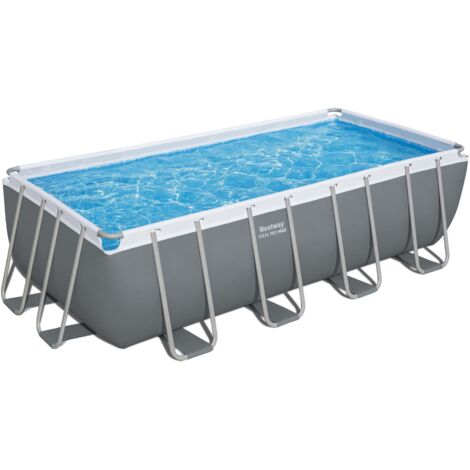 Bestway 56933-7 Piscina base fuori terra Steel Pro Max da 488x244x122 cm