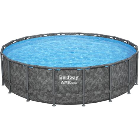 Bestway 561NE Piscina base fuori terra APX 365 da 549x132 cm