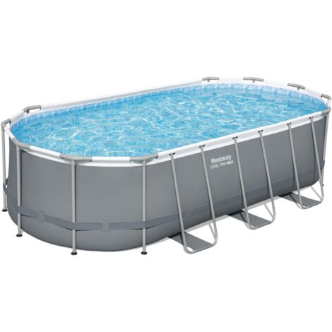 Bestway 5611K-7 Piscina base fuori terra da Steel Pro Max da 549x274x122 cm (1/5)