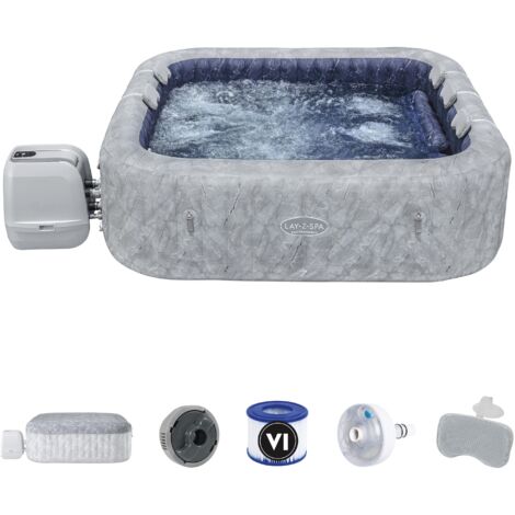 Bestway 6001Q Minipiscina idromassaggio gonfiabile San Francisco Lay-Z-Spa