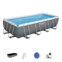 Bestway 56466-5 Set piscina fuori terra Power Steel da 549x274x122 cm