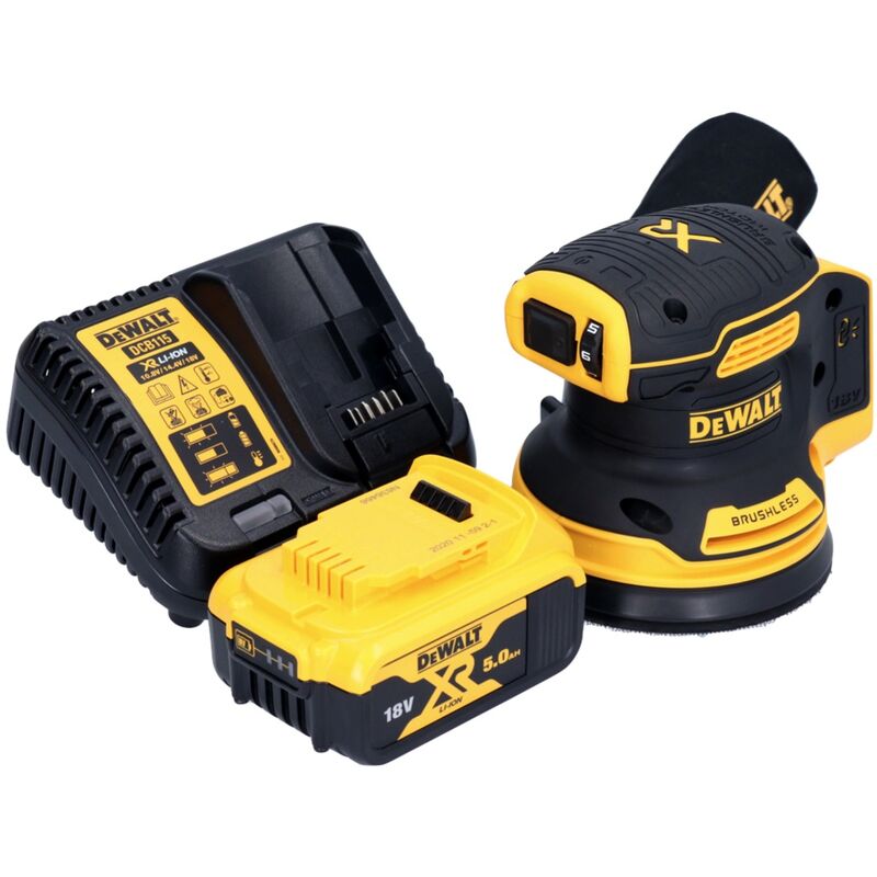 DeWalt DCW210N Ponceuse excentrique sans fil 125mm 18V Brushless - sans  batterie, sans chargeur