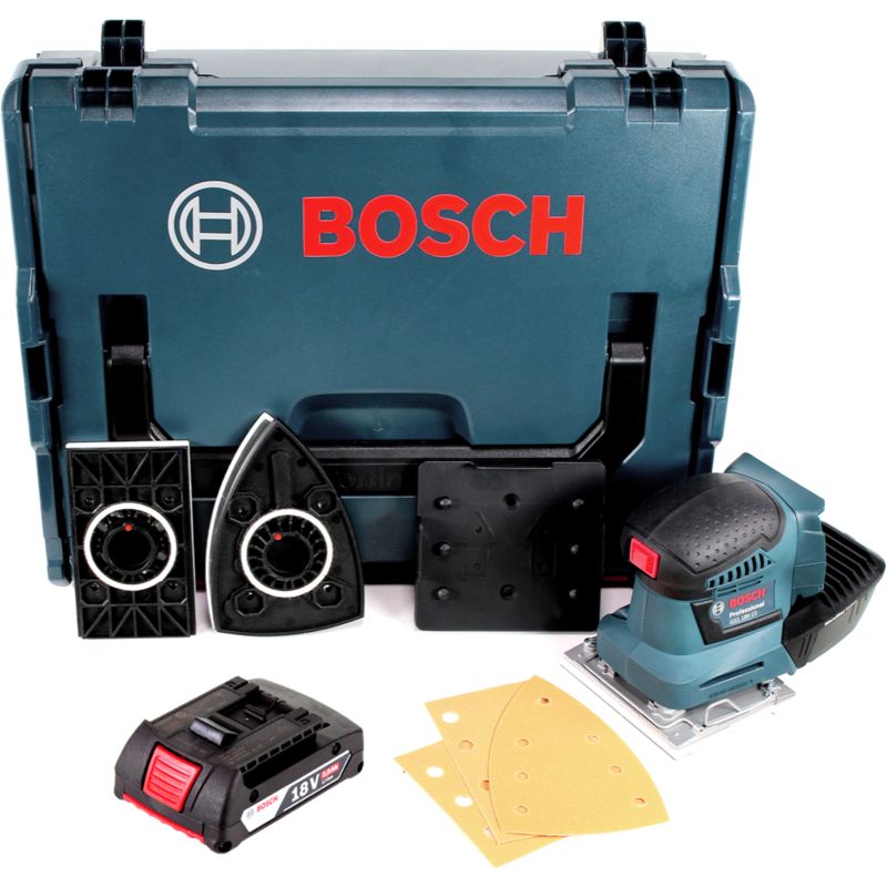 Ponceuse multifonction sans fil Bosch EasySander 18V-8 - Incl. 3