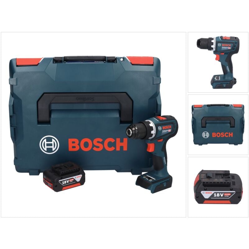 Bosch Home and Garden perceuse-visseuse sans fil UniversalDrill 18V (1  batterie, système 18 V, livré avec deux embouts de vissage et coffret) :  : Bricolage