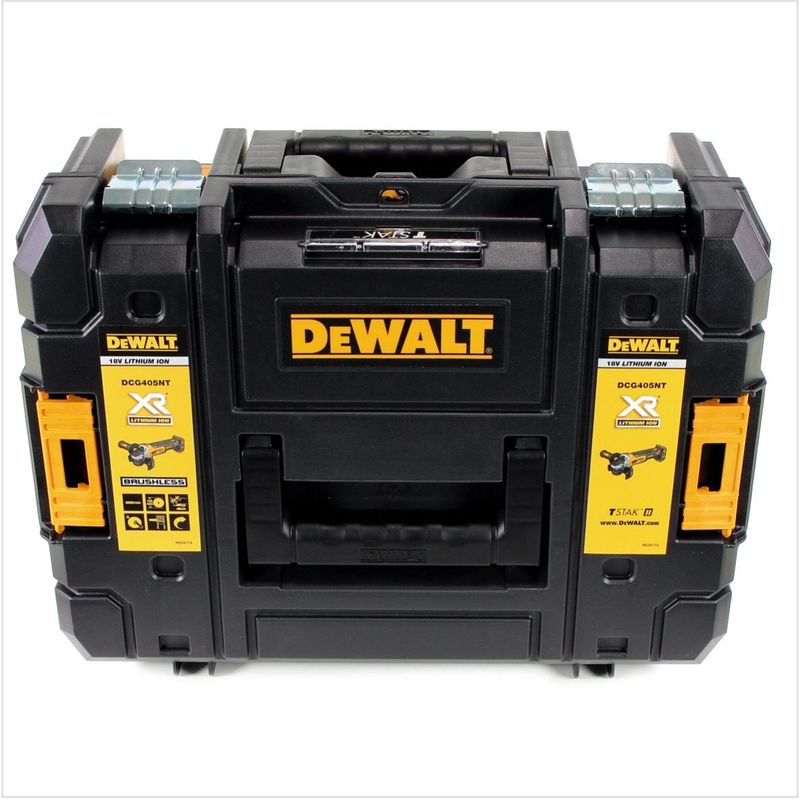 Dewalt - DeWalt DCG 405 FN 18 V Li-Ion Meuleuse sans fil à tête plate 125mm  Brushless - sans Batterie - sans Chargeur - sans Coffret - Meuleuses - Rue  du Commerce