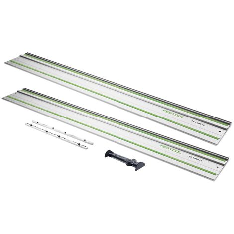 Festool FS 1400/2 Rail de guidage 1400 mm + FS/2-AW Déflecteur + FSV/2 Connecteur