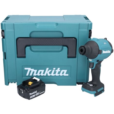Souffleur de Feuilles sans fil 2 batterie Makita 18V 18000rpm vitesse sans palier Souffler et Aspirer pour jardin et maison - Jardin
