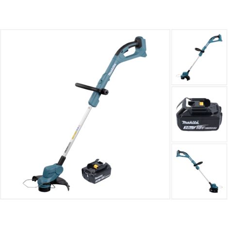 Makita – Coupe-bordure sans fil 260mm 18V – Moteur sans balais – Tête pivotante 5 positions – Batterie 3,0Ah incluse – Pour espaces difficiles d'accès - DUR193F1 (1/5)