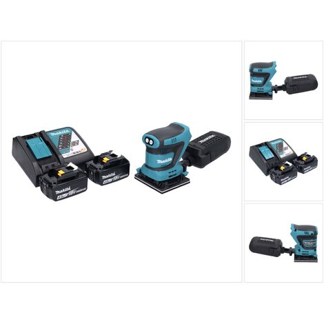 Ponceuse à Bande Sans Fil 18V Makita - 300W, 6 Vitesses, Bande 10x330mm - Pour Bois, Métal - Sans Batterie Ni Chargeur