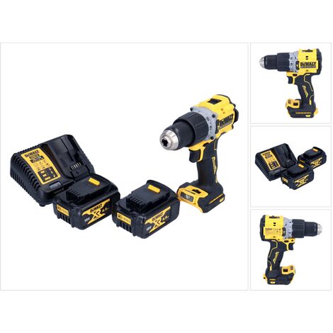 DeWalt DCD 805 M2 Perceuse-visseuse à percussion sans fil 18 V 90 Nm Brushless + 2x batterie 4,0 Ah + chargeur (1/5)