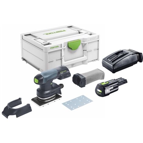 Festool RTSC 400-Basic Battery Ponceuse vibrante 18 V 80 x 130 mm ...