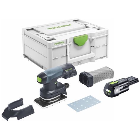 Festool RTSC 400-Basic Batterie Ponceuse vibrante 18 V 80 x 130 mm ...