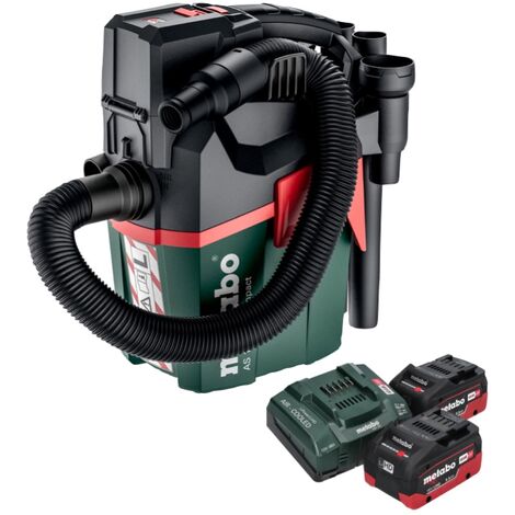 Metabo Accuzuiger AS 18 L PC (602021850) met handmatige filterreiniging karton, kleur, grootte