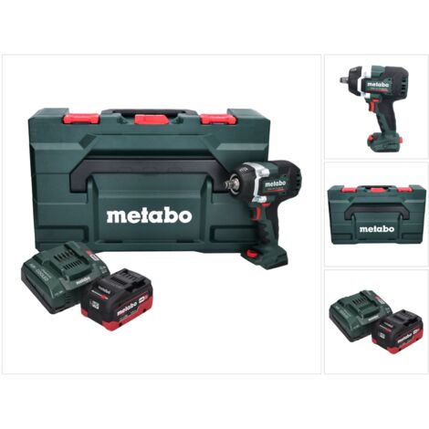Metabo SSW 18 LTX 800 BL Visseuse à choc sans fil 18 V 800 Nm 1/2" Brushless + 1x batterie 5,5 Ah + chargeur + metaBOX (1/5)