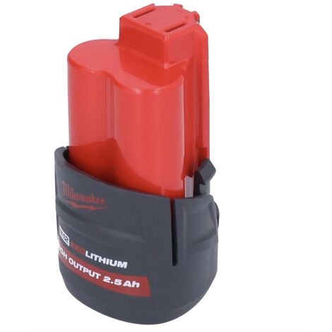 Milwaukee M12 HB2.5 High Output 12 V 2,5 Ah / 2500 mAh Li-Ion Batterie ( 4932480164 )
