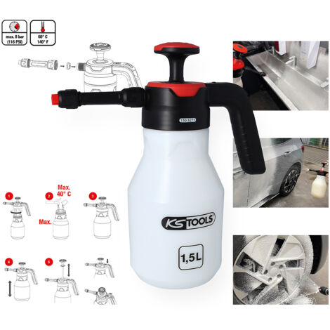 KS TOOLS Pulverisateur à mousse (vaporisateur), 1,5 l ( 150.8271 ) (1/8)