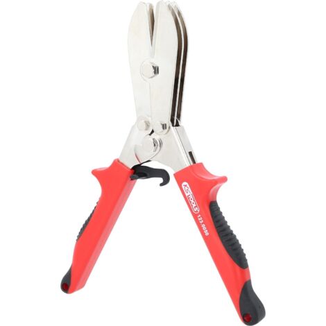 Kstools – Pince droite à restreindre les tuyaux 265 mm – Ouverture automatique – Pour tubes ronds et carrés – Raccordement rapide et précis