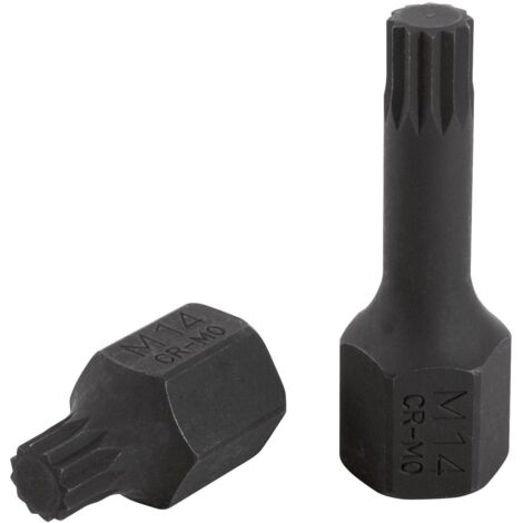 Kstools – Embouts à chocs spéciaux 1/2' – Profil XZN M14 – Longueur 43mm – Acier chrome-molybdène – Durabilité accrue pour usage intensif (1/2)