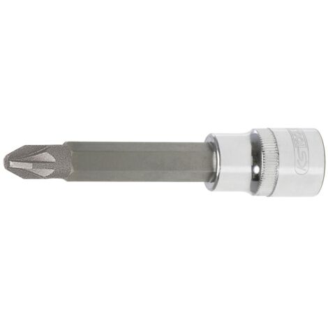 KS TOOLS 1/2' Douilles tournevis CHROMEplus, longues, PZ2 ( 918.1689 ) (1/2)