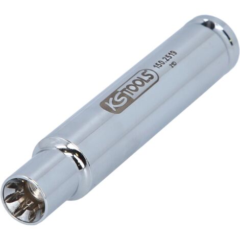 KS TOOLS Clé à douille spéciale 3/8" pour raccords de tuyaux d'aspiration - 150.2519 (1/4)
