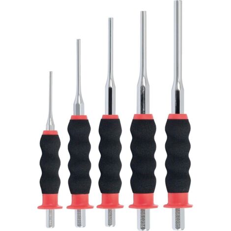 KS TOOLS Jeu de chasses, forme cylindrique, 5 pcs ( 156.0230 ) (1/4)