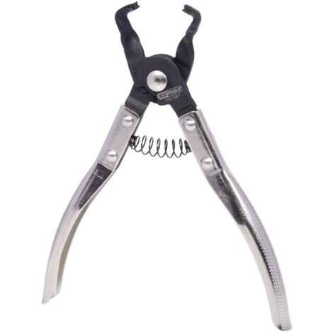 Pince pour colliers de serrage avec mors en forme de prisme, 8-18mm