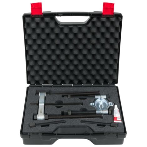 Kstools – Coffret de décolleur de roulements Ø 5 - 60 mm – Potence robuste – Acier spécial – 2 griffes – Valise en acier durable (1/2)