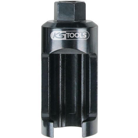 Kstools – Douille pour injecteur 1/2'' 30 mm – 6 pans 22 mm – Acier – Ouverture latérale pour injecteurs bloqués – Norme DIN 3120/ISO 1174 (1/3)