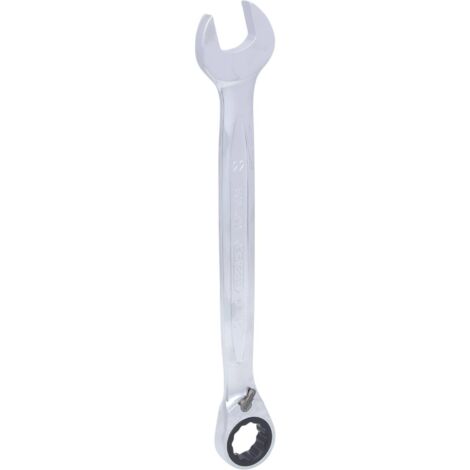 Kstools – Clé mixte à cliquet réversible 22mm – Système FlankTraction – 72 dents pour accès dans espaces confinés – Acier chrome vanadium