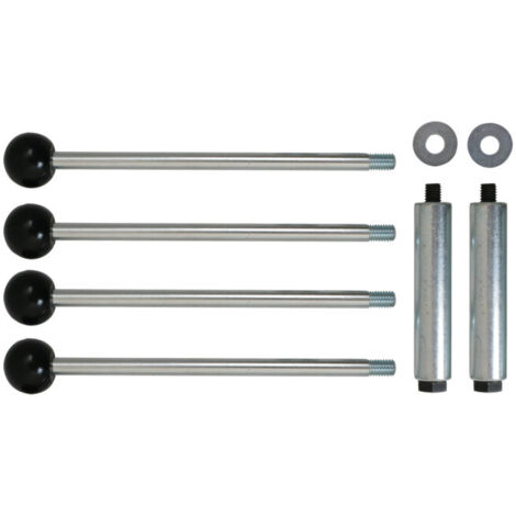 KS TOOLS Jeu de tiges de guidage et de pression pour bouclier avant pour VAG, 6 pcs ( 400.2075 ) (1/2)