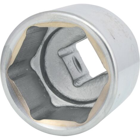 Kstools – Douille 6 pans courte 54mm – Acier chrome vanadium – Système FlankTraction pour prise optimale – Normes DIN 3120, ISO 1174